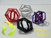 Jouet hexagones rotatifs — photo 1