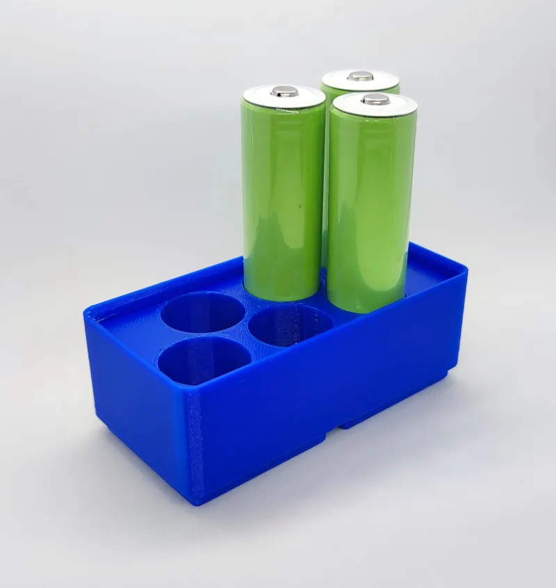 18650 Battery Gridfinity container