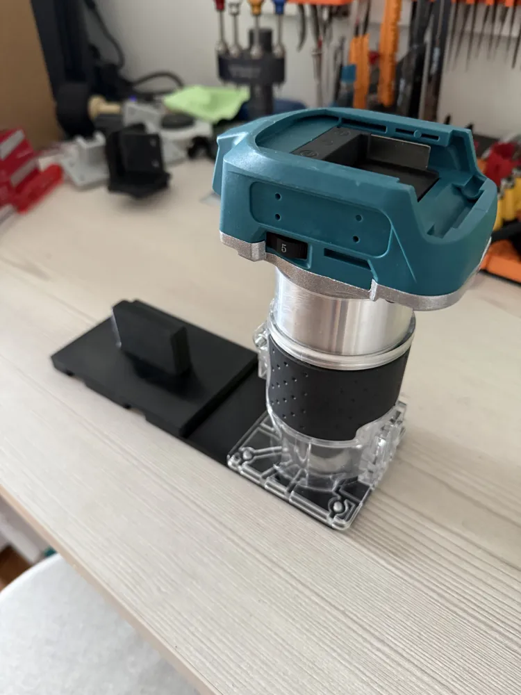 Rail Mount Router Einhell rail Makita router mount - Free 3D Print Model - MakerWorld
