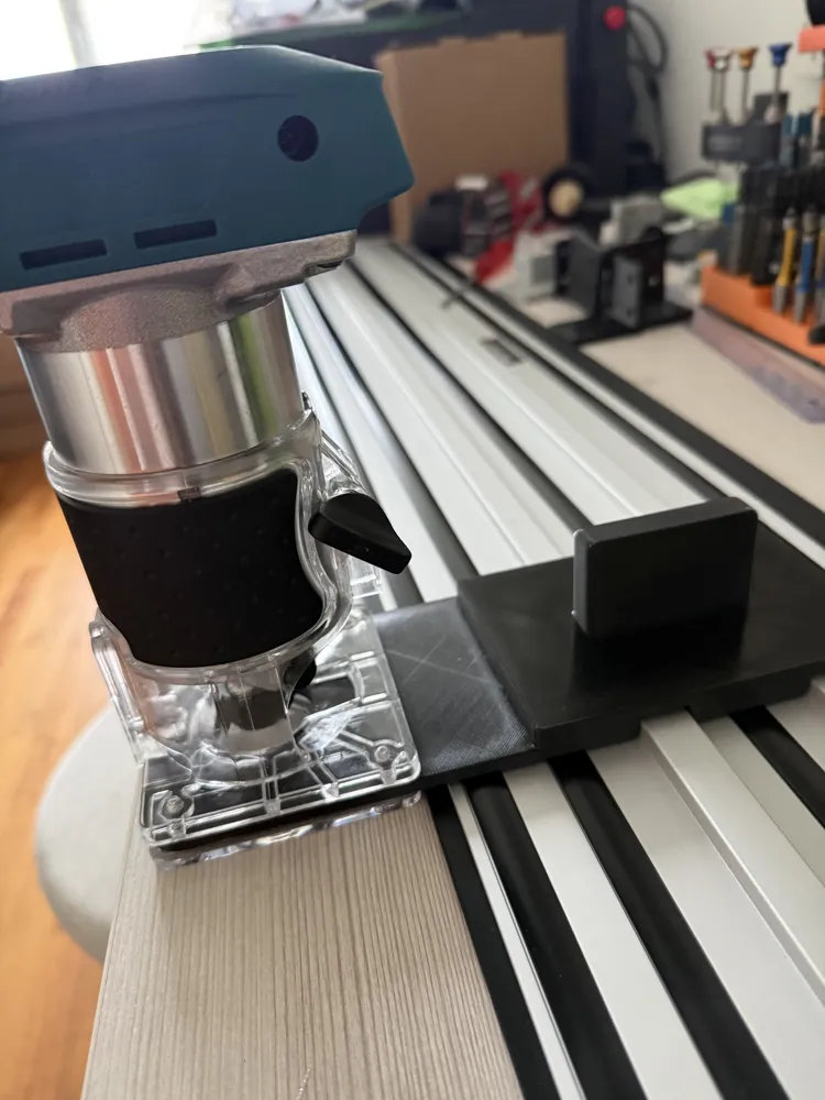 Rail Mount Router Einhell rail Makita router mount - Free 3D Print Model - MakerWorld