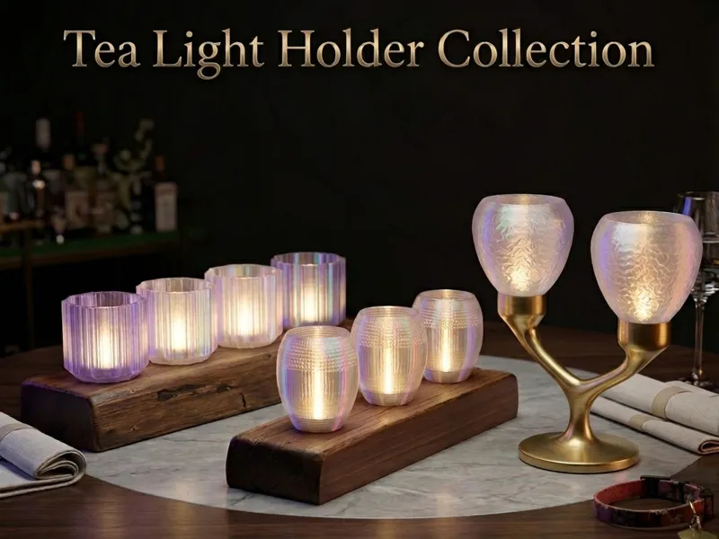 Tea Light Candle Holder Collection