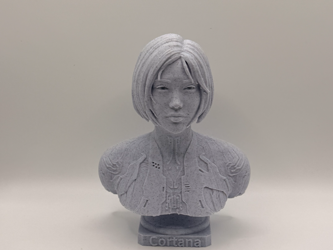Cortana Halo Statue Bust