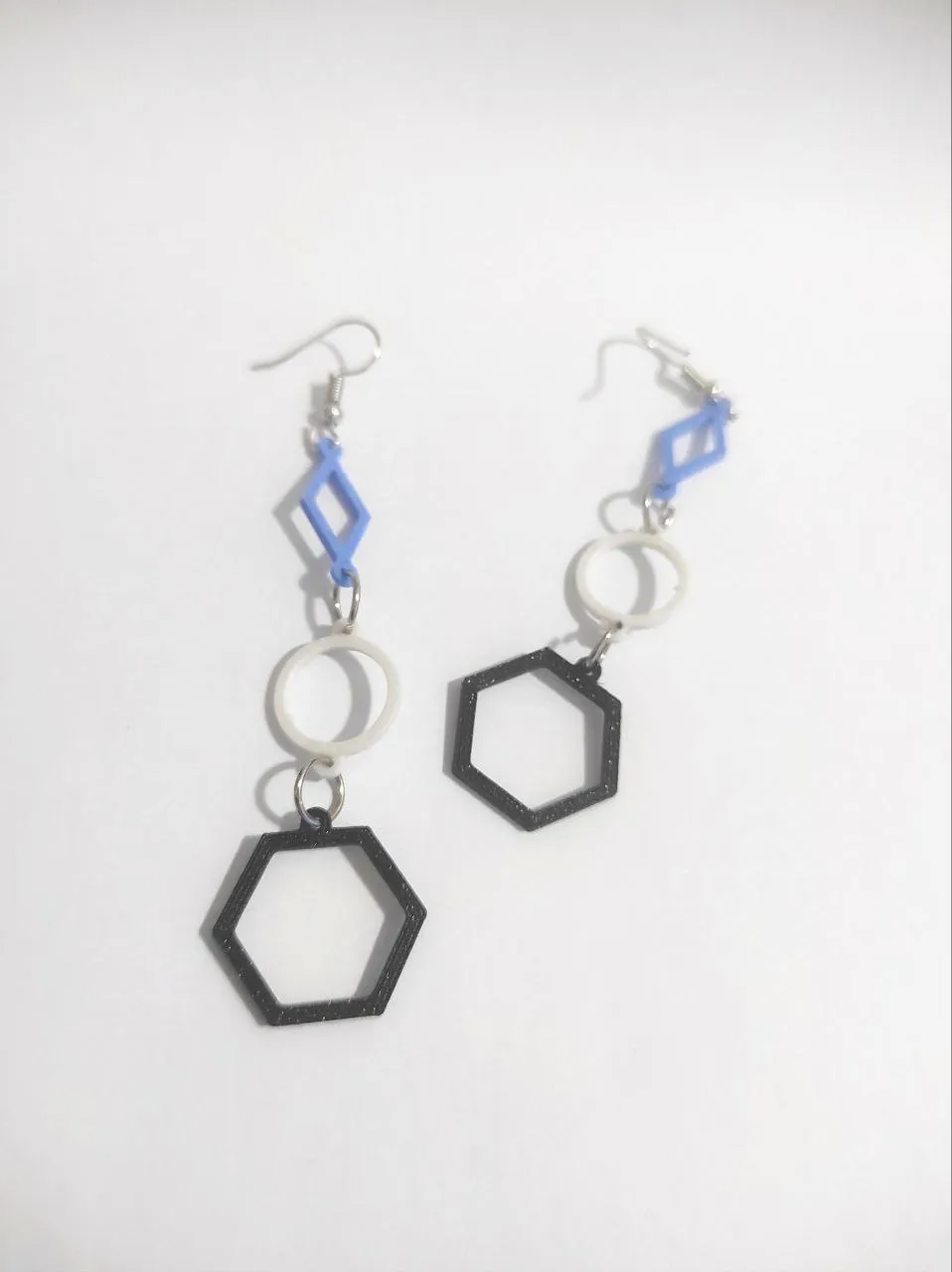 Hexagon Harmony - Earrings view 2