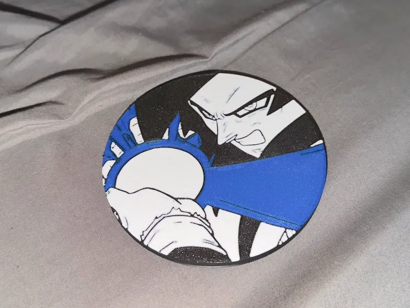 goku ss4 coaster(posavasos)