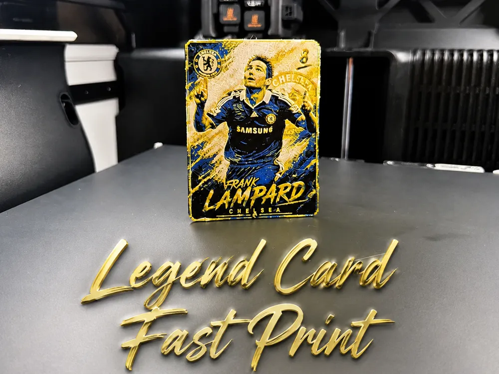 Accesorio de iluminación decorativa: Frank Lampard Legend Card. Referencia del modelo original.