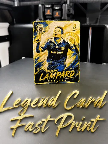 Accesorio de iluminación decorativa: Frank Lampard Legend Card — vista de referencia 2