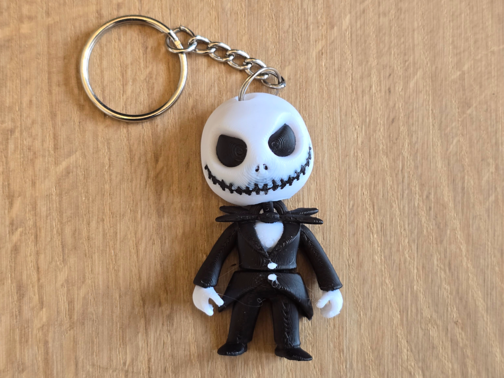 Halloween Jack Skellington flexi keychain - 1