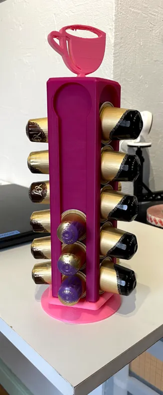 Nespresso or L'Or capsule holder 608zz