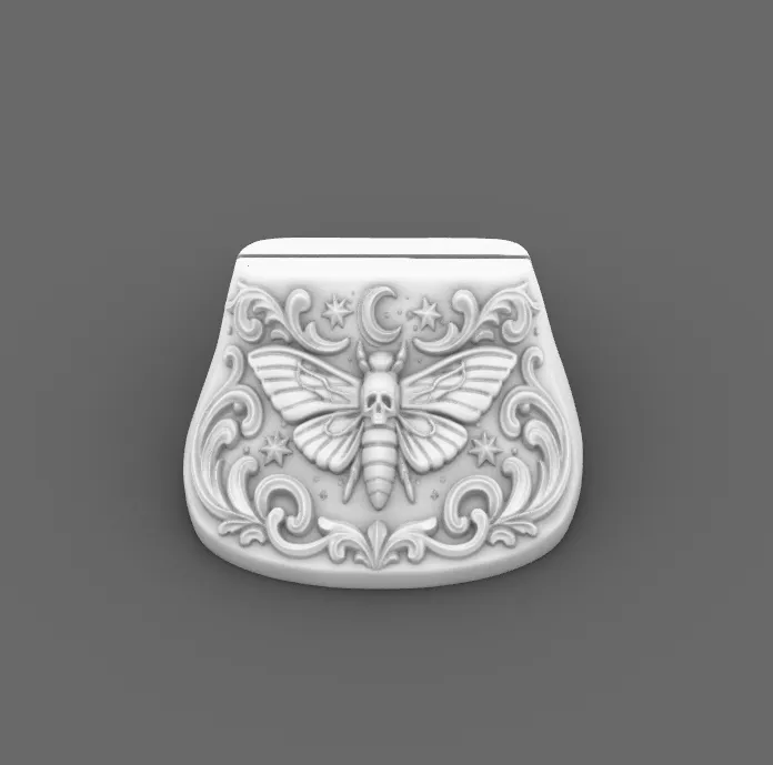 Goth Moth Tarot Card Display Stand view 4