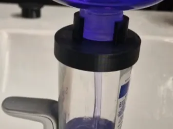 Automated Liquid Soap Dispenser Easy Refill System