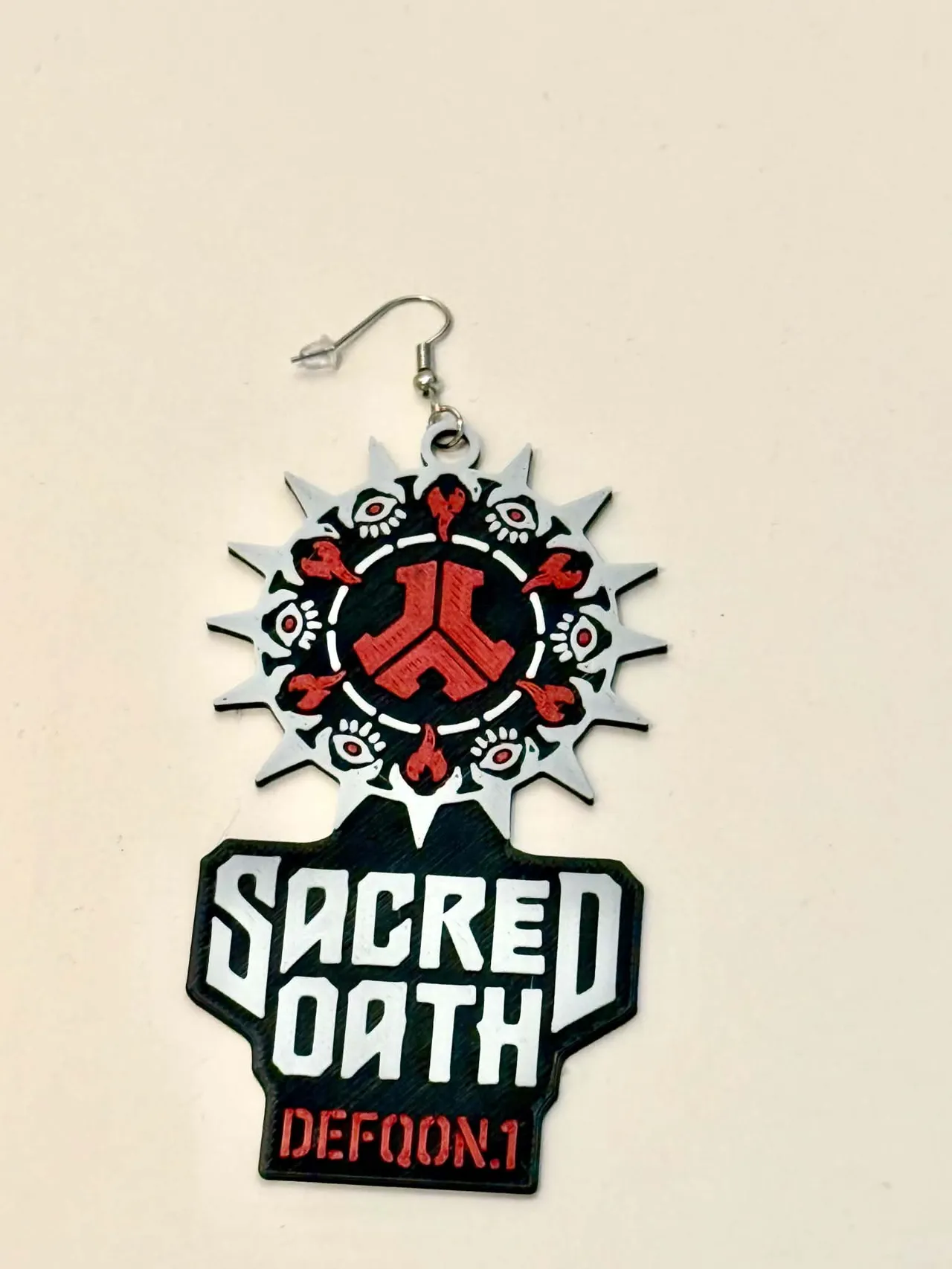 Defqon 1 Sacred Oath Earring view 2