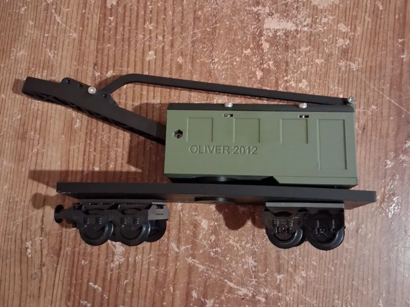 Train Car Crane