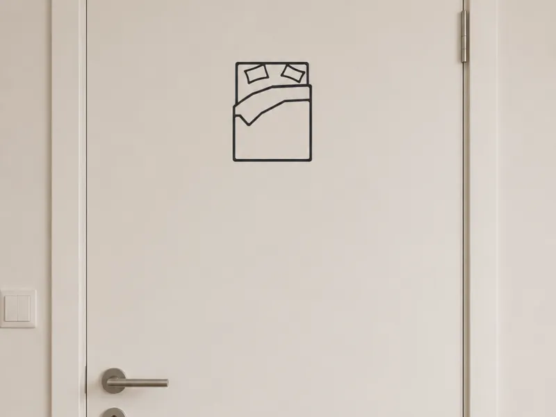 Signalétique pour Chambre