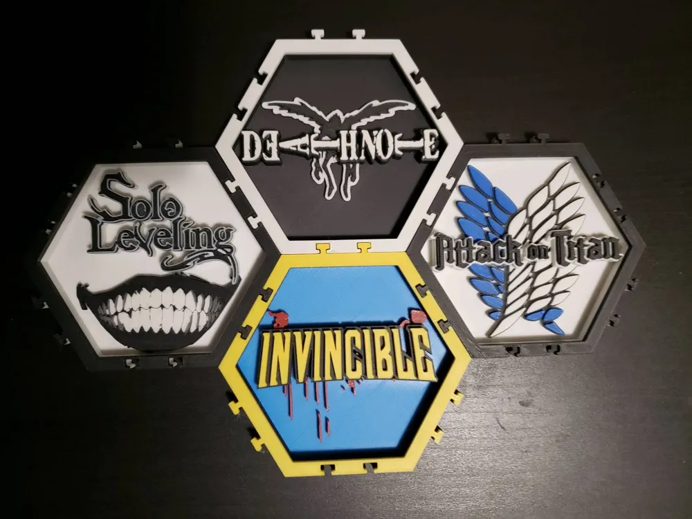 Invincible Hexagon Sign - Free 3D Print Model - MakerWorld