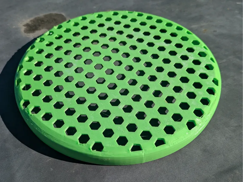 Frisbee Polygon design