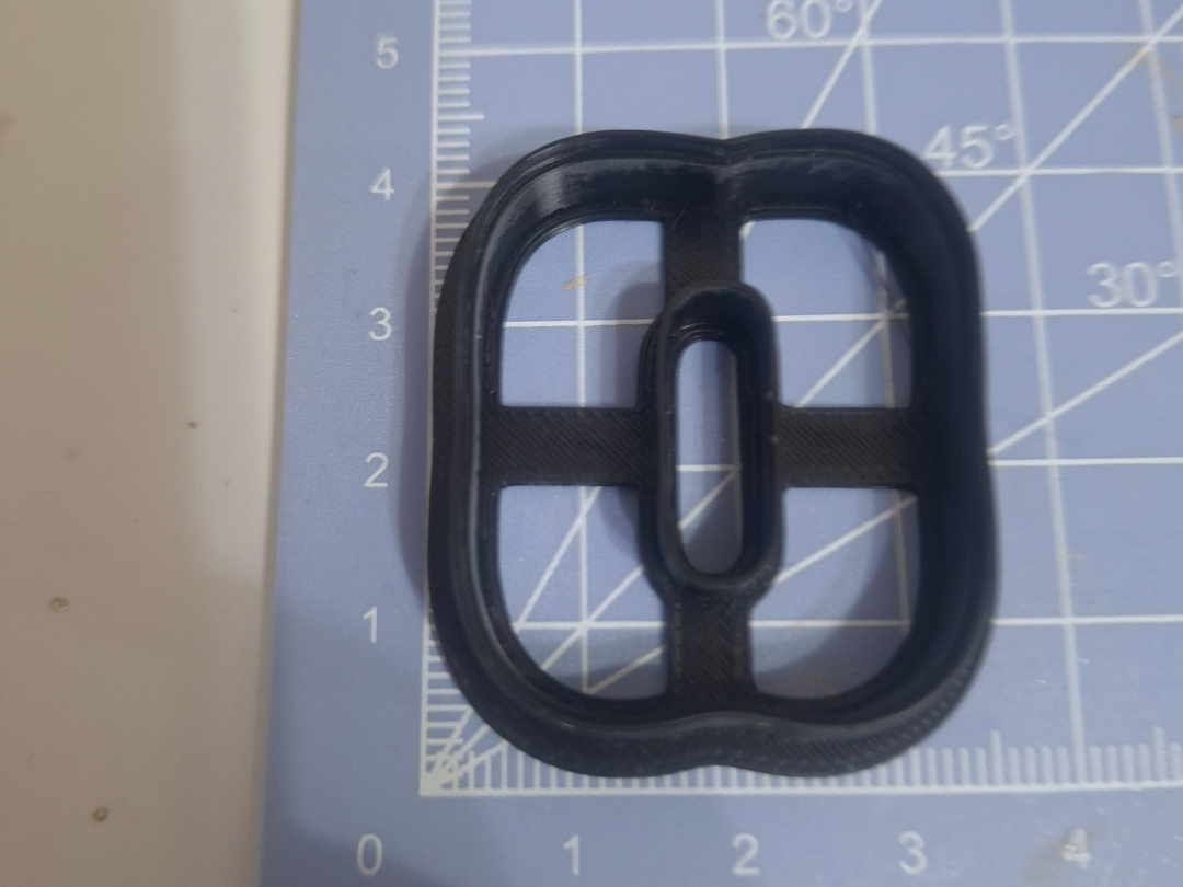 cortador de arcilla rectangulo soloborde
