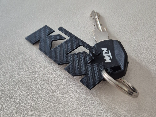 Motorcycle Logo Keychain