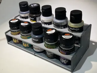 Paint Rack - Pigments & Washes