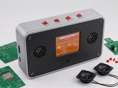 Parametric Box Customizer: YoRadio, ESP32 DIY