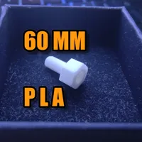 0.1mm layer, 2 walls, 100% infill   60mm 