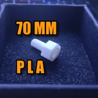 0.1mm layer, 2 walls, 100% infill   70mm