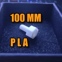 0.1mm layer, 2 walls, 100% infill   100mm