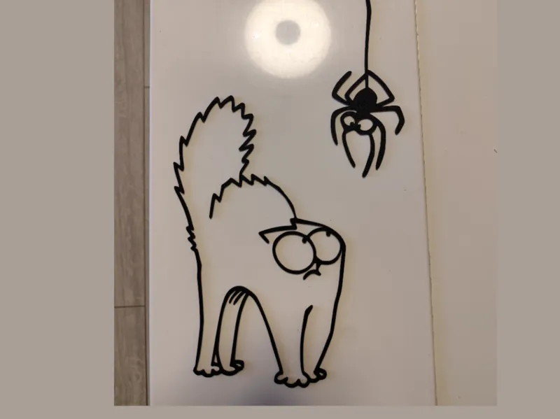 Simon's Cat - Scared Cat and Spider