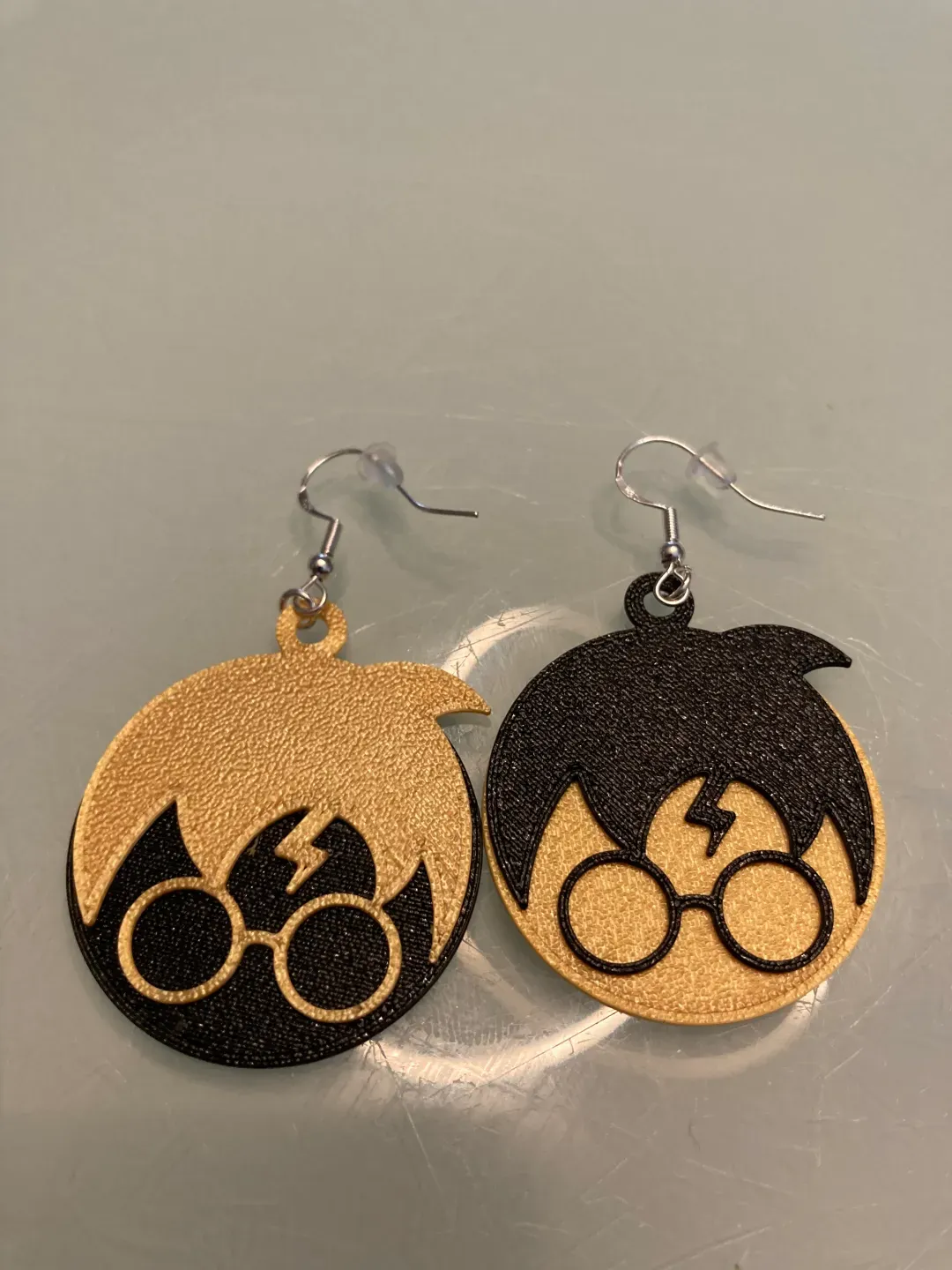 Harry Potter earrings view 3