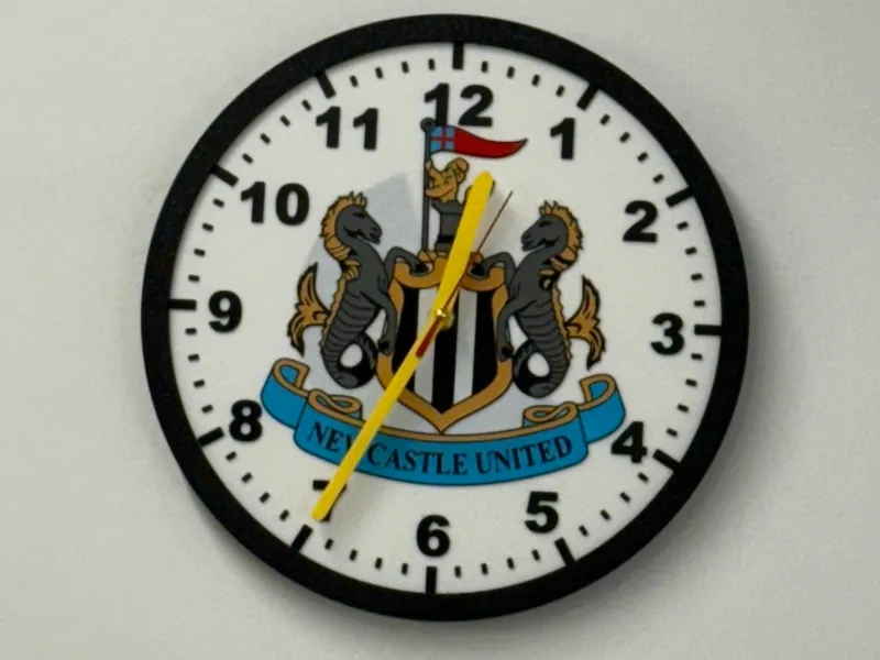 new castle united clock