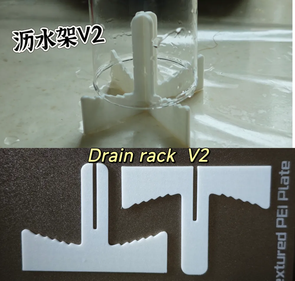 Loading Rack Ribbon Drain Drain rack V2 (Drain rack) - Free 3D Print Model - MakerWorld