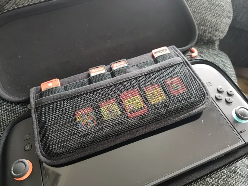 Nintendo Switch 2 case insert sleeve game storage