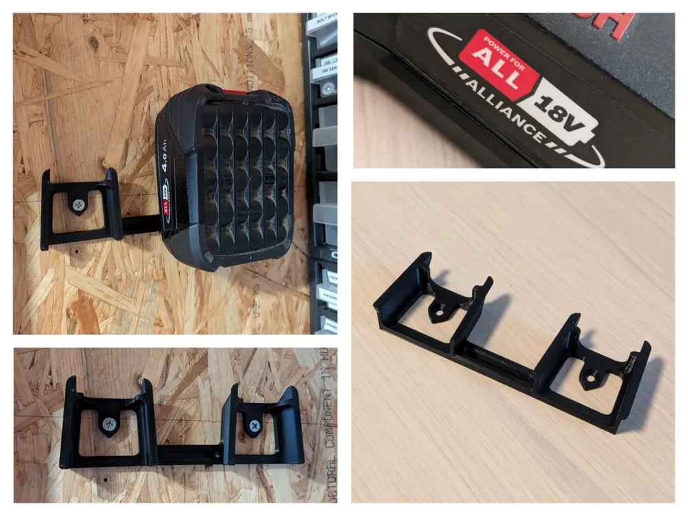 Soporte: Battery Wall Mount Power For All (Parametric). Referencia del modelo original.