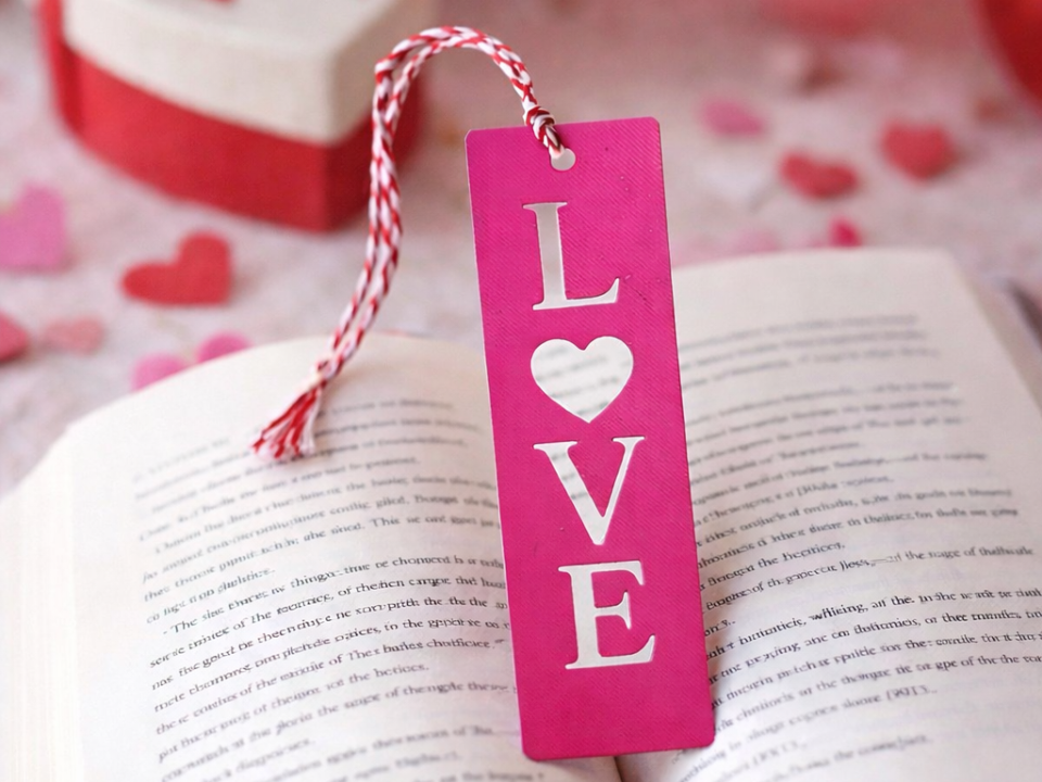 Valentine LOVE Bookmark