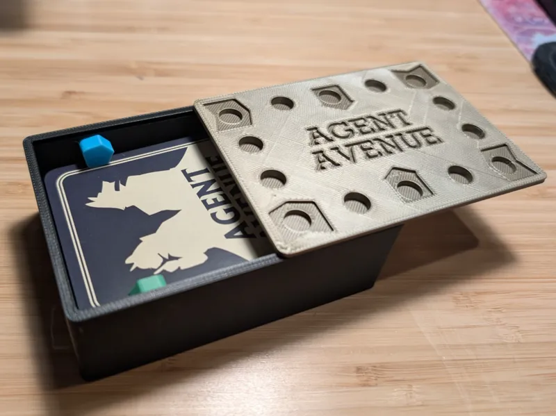 Agent Avenue Card Game Travel Box