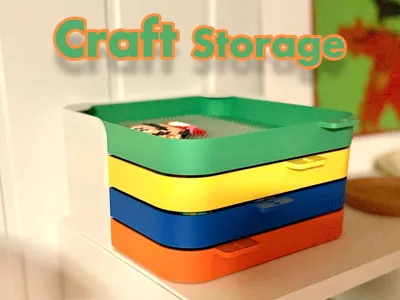 Craft Drawer – Creative Tray System