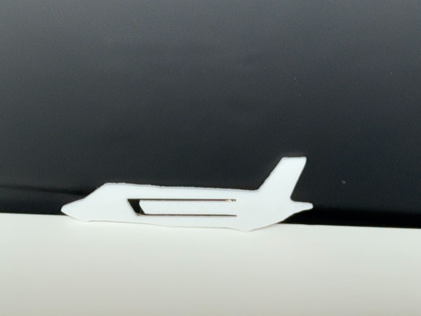 F-35 Bookmark/Paperclip (Under 2 Grams)