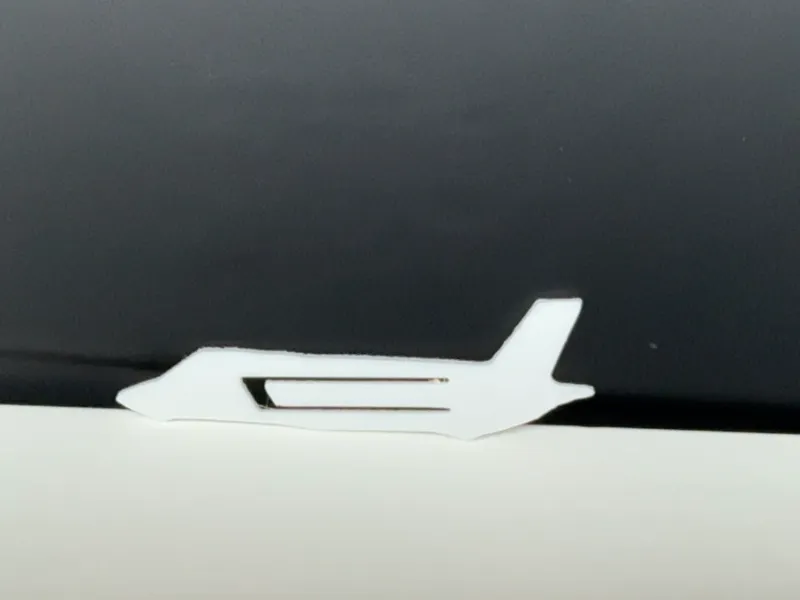 F-35 Bookmark/Paperclip (Under 2 Grams)