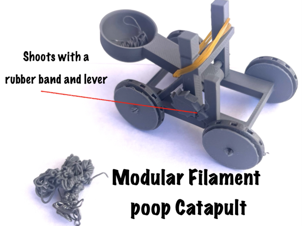 Miniatura 1 do modelo 3D Modular Filament Catapult