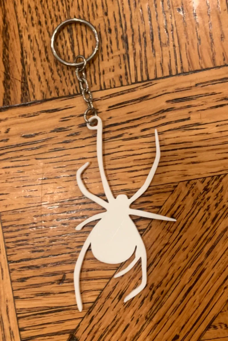 Black Widow Keychain