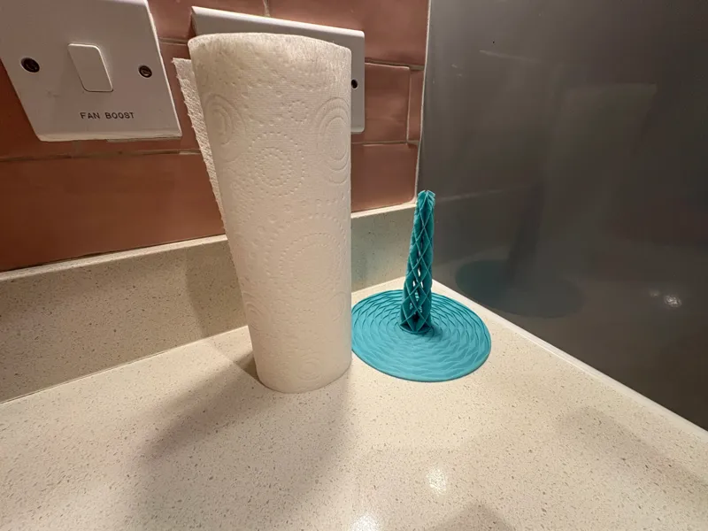Spiral Paper Towel Holder
