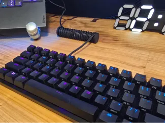 Coiled Keyboard Cable Spool