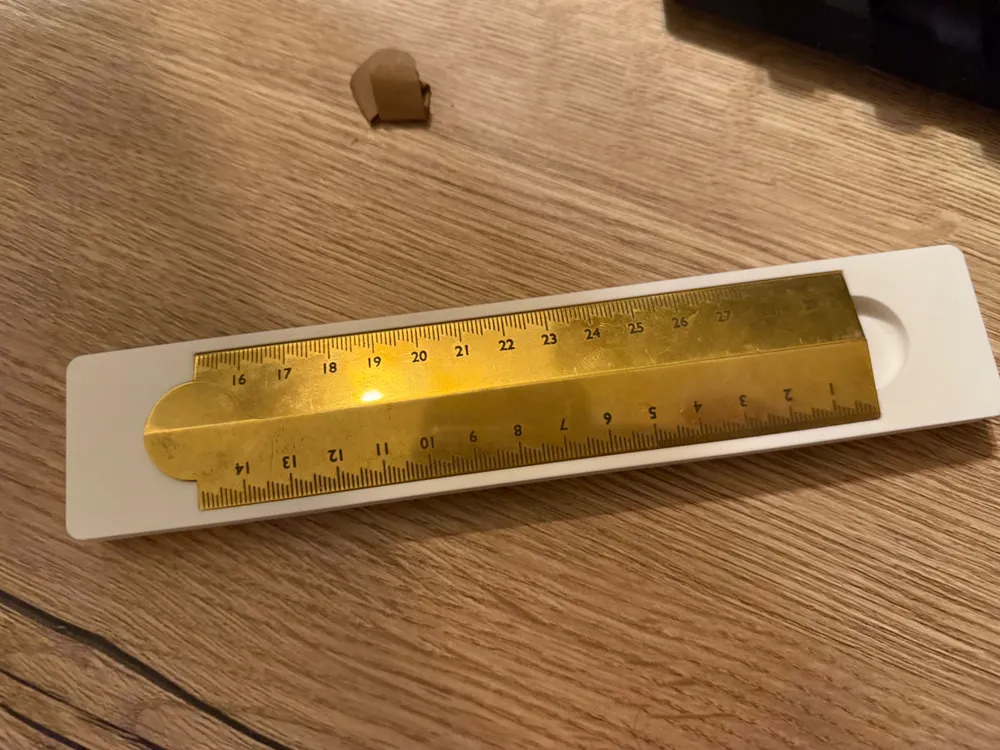 Ruler Ryclebin Gridfinity bin for Makers Cabinets' Stria ruler by Marcel - MakerWorld