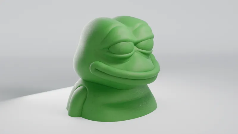 Simple frog Peepo - twitch emote