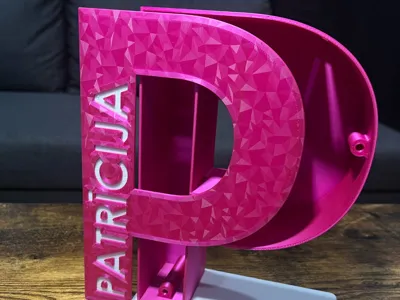 LETTER PIGGYBANK