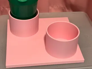 Bed room cup holder
