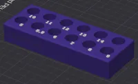 12pc - 5-14mm - Raised Numbers - Adapter Slot - Multicolor