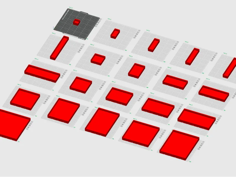 Gridfinity bin library H18.4mm