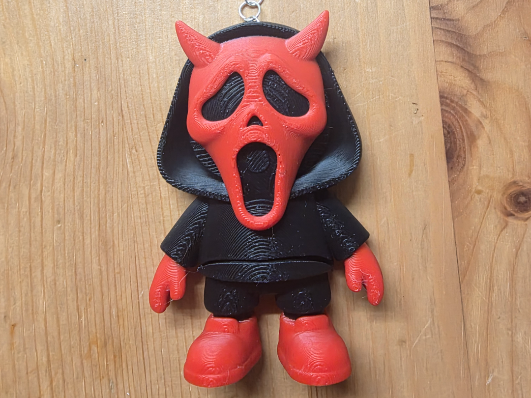 Flexi Scream Keyring