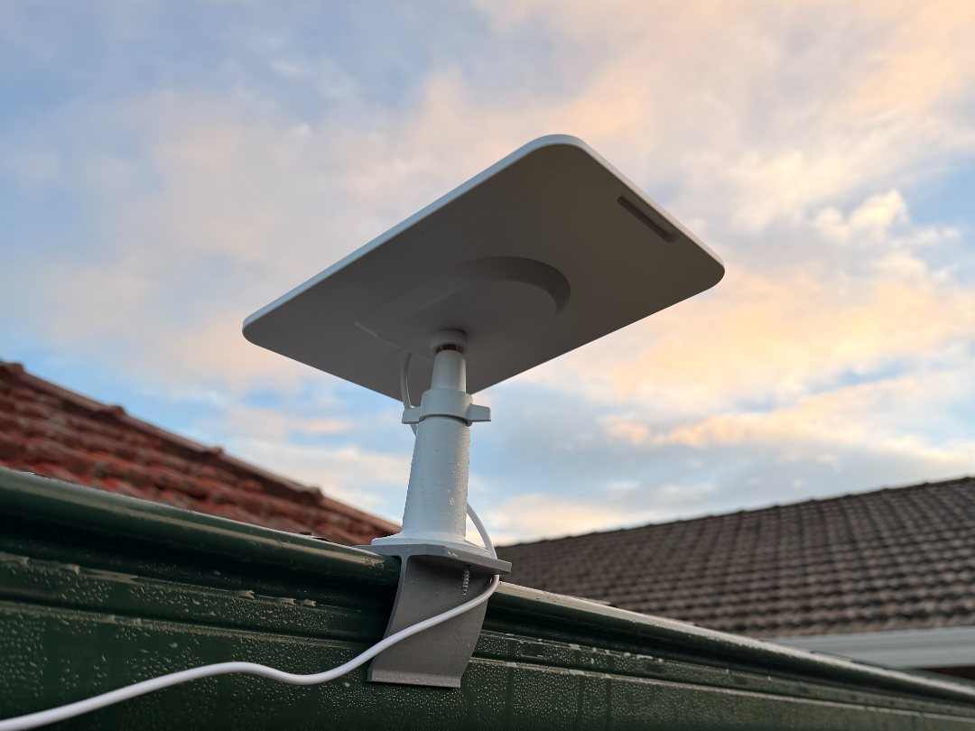 Google Nest Camera Solar Panel Gutter Mount