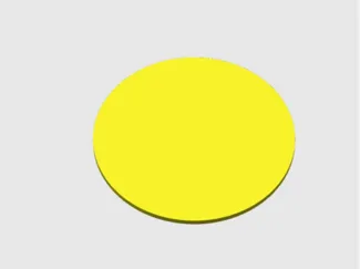 Coaster Simple Round